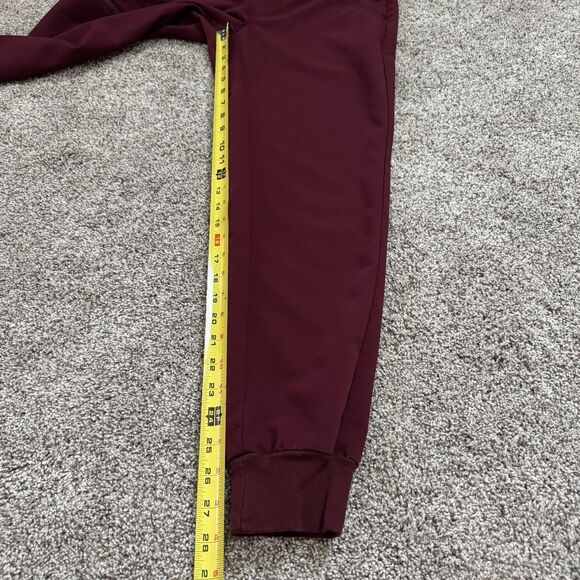 FIGS Zamora 2.0 Jogger Scrub Pants Burgundy W18SW2005 PO 1699 Size XS - Picture 11 of 12